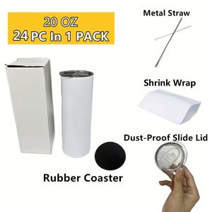 20Oz Sublimation Blank Us Warehouse Wholesale Stainless Steel Double Wall Coffee Mug <b>Sippy</b> Tumbler - Product Image 4
