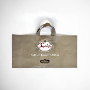 Bolsa de Plástico con Asa de Lazo Suave, Impresa Personalizada, para Empaque de Baklava y Pasteles, Venta al Por Mayor en Turquía - Product Image 3