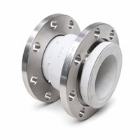 Joint de dilatation à bride DN80 PN16 en caoutchouc, 8 boulons, connecteur soufflet flexible en acier inoxydable 304 de qualité alimentaire