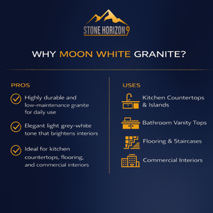 Losa de Granito Blanco Luna |   Granito Natural Gris Claro para Pisos y Encimeras |   Calidad de Exportación - Product Image 6