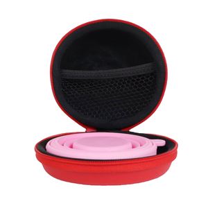 Boîte d'emballage personnalisée en gros pour coupes menstruelles, étui de transport et de rangement en EVA pour applicateur et coupes menstruelles - Product Image 3
