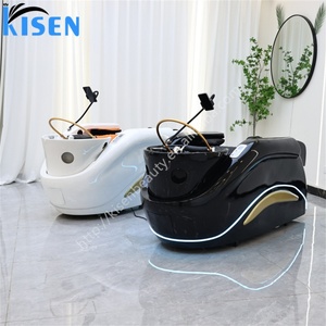 Kisen Shampoo <b>Bed</b> for Salon Luxury Automatic Electric Massage Washing Hair Chair With Bowl - Product Image 1