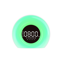 Réveil intelligent avec simulation du lever et du coucher du soleil, lampe de chevet LED pour une meilleure qualité de sommeil