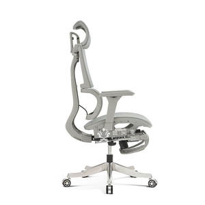 Cadeira de Escritório Executiva de Luxo para Móveis de Escritório Totalmente em Malha Ergonômica com Encosto Alto Giratória Cadeira de Malha Premium para Escritório - Product Image 3