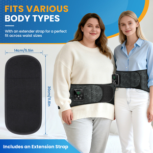 2025 nouvelle santé taille masseur Machine 4000mAh type-c charge vessie presser pression d'air pétrissage ceinture de Massage pour les maux de dos - Product Image 3