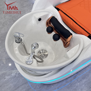 Mesa de Circulación de Agua Ajustable para Salón, Masaje Eléctrico, Champú de Peluquería, Cabezal de Terapia de Cama para Lavado de Cabello, Servicios de Masaje - Product Image 4