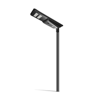 Lampadaire solaire LED de haute qualité, étanche IP65, en aluminium, pour usage extérieur dans les jardins, les parkings et les routes