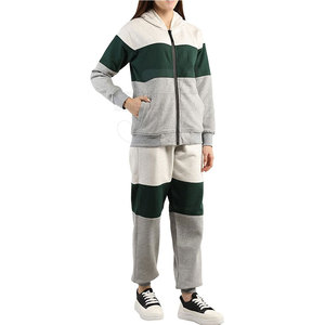 Women's Lightweight Cotton <b>Polyester</b> <b>Tracksuits</b> Quick Dry Winter Season Solid Pattern Casual Style - Product Image 4