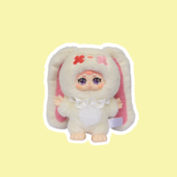 Miiloo Circus Kiddos Squad MINI Mignonne Poupée Monstre en Peluche Boîte Mystère Décoration de Bureau Jouet en Peluche à Visage en PVC à Collectionner Décoration Maison Cadeau
