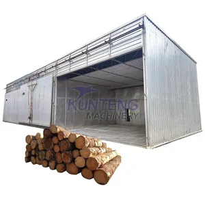Eco-friendly dry wood machine wood drying kiln container hot air heat pump wood veneer dryer