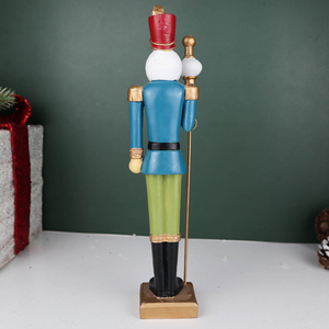 Di trasporto del nuovo Creativo Regali Di <span class=keywords><strong>Natale</strong></span> di Legno Schiaccianoci Artigianato Fatti A Mano Colorato Disegno o Modello Schiaccianoci - Product Image 4