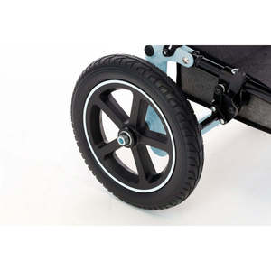 Fauteuil roulant pliable léger, fauteuils roulants de transport, bleu KMINA PRO K10082 - Product Image 5
