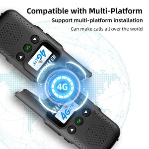 BinQi BQ-M1EU 便携式4G POC无线电手持式远距离对讲机，具有单组通话和清晰通讯功能，5000公里通讯范围 - Product Image 3