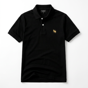 <span class=keywords><strong>Polo</strong></span> da uomo premium in cotone 100% con logo ricamato, maniche corte, colletto <span class=keywords><strong>a</strong></span> costine, tessuto traspirante e vestibilità regular. - Product Image 4