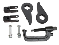 Nouvelles clés de torsion personnalisables avec rallonges amortisseuses, outils de déchargement pour kits de rehausse tout-terrain - Acier forgé robuste découpé au laser CNC