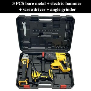 Juego de Herramientas Multiusos Inalámbricas de Alta Potencia Leming con Batería de Litio de 21 V, Una Sola Máquina que Incluye Cepilladora Eléctrica y Pico, 1 Año de Garantía - Product Image 5