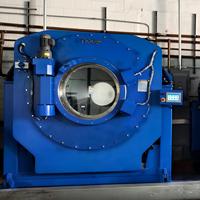 Machine à laver industrielle à vapeur HOOP de grande capacité pour hôtels et usines, usage intensif, 150 kg, pour usage commercial
