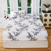 Draps-housses en microfibre satinée respirants et infroissables, vente en gros