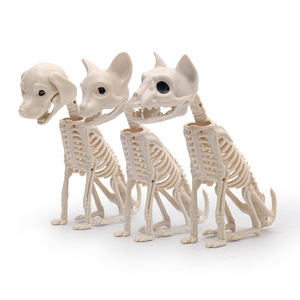 Décorations d'Halloween transfrontalières en plastique, squelette de chien simulé, effrayantes, pour usage intérieur/extérieur, ornement pour bar et maison hantée - Product Image 5