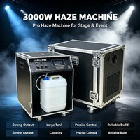 Générateur de brouillard professionnel 3000W, grande puissance, indice de protection IP65, machine à effets de scène DMX512 / télécommande sans fil pour DJ, fêtes et mariages