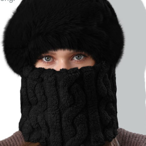 Customized Color <b>Beanie</b> Cap Neck Warmer Winter Wear Collections Wholesale Production Services <b>Beanie</b> Caps For <b>Women</b> Head Wear - Product Image 2