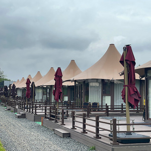 Tente de Glamping pour Hôtel-Resort, 6-8 Personnes, Tissu Oxford, Cadre Galvanisé, Grand Espace, Utilisation pour Événements Extérieurs - Product Image 3