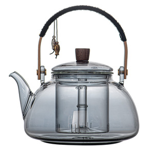 Electric Ceramic Stove <b>Tea</b> <b>Maker</b> High Temperature Resistant Glass Teapot Large Capacity Household Kettle <b>Tea</b> Steamer Simple - Product Image 5