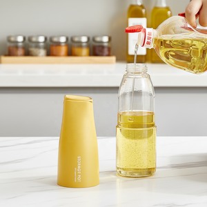 Bouteille Distributrice d'Huile et de <span class=keywords><strong>Vinaigre</strong></span> en Verre Automatique de 500 ml de Haute Qualité pour Cuisine, Vente en Gros - Product Image 5