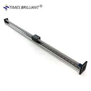 Trilho de guia linear motorizado, trilho de guia para máquina cnc de baixo custo de frete 800mm personalizado com parafuso esférico, uso horizontal ou vertical