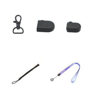 Boucle de lanière en plastique noir H034H036 pour attache de badge de carte d'identité professionnelle - Product Image 4