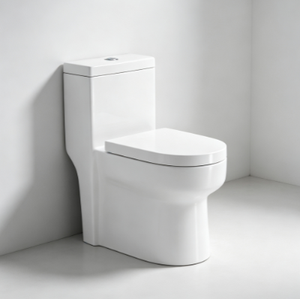 Inodoro Cerámico Sifónico Integrado Antiolor con Diseño de Sifón en S para Proyectos de Renovación de Baños Residenciales - Product Image 6