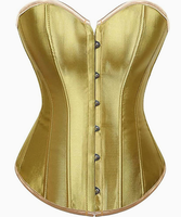 Corset amincissant en satin pour femme, bustier sculptant, idéal pour le cosplay, les spectacles sur scène, les costumes et les tenues de sport et de divertissement