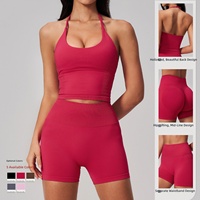 Ensembles de sport sans couture pour femmes, ensembles de yoga personnalisés avec logo, ensembles de yoga haut de gamme pour femmes, vêtements de sport, ensembles de pilates, vêtements de sport actifs