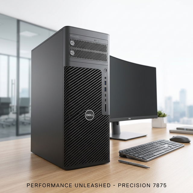 Workstation  Dells Precision T7875  T7865 Tower Computer  Workstation PC with AMD 5945WX RTX4000Ada-20G/1350W