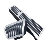 Pedal de freno de acelerador BMW 1 2 3 5 Series Pedal de metal antideslizante no perforado para vehículos X3 X5 X6