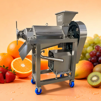 Presse à jus industrielle à spirale de petite taille pour épinards, gingembre, pommes, oranges, carottes, jus froid