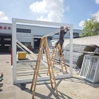 Maison conteneur modulaire de luxe en acier de 20 pieds et 40 pieds, détachable, pour camping, appartements et hôtels