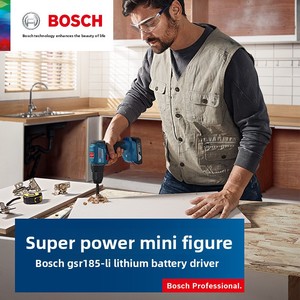 Taladro Eléctrico Inalámbrico con Batería de Litio de <span class=keywords><strong>18V</strong></span> para GSR185-LI, con Batería Recargable de 2.0-5.0Ah, Destornillador Reversible - Product Image 3