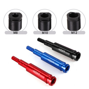 Cristp Gear <b>Shift</b> <b>Knob</b> Extender M10 Aluminum Alloy Adjustable Universal Car Gear <b>Knob</b> - Product Image 5