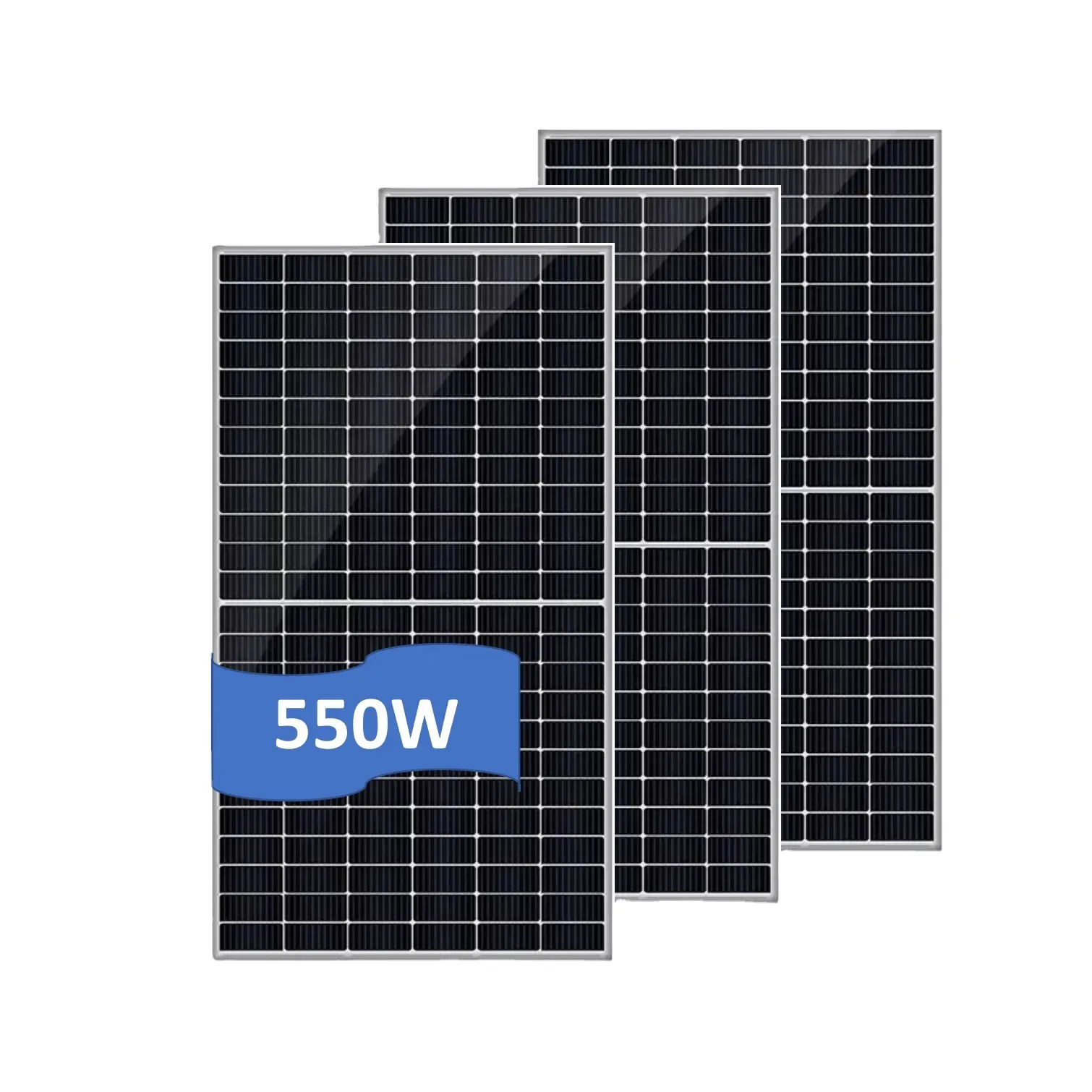 REDSUNソーラープレート550ワット太陽光発電モジュールヨーロッパモノハーフカットソーラーパネルセル550W価格表太陽光発電システム