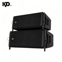 Enceinte active à double canal; Système de sonorisation actif professionnel