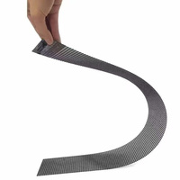 Pantalla LED Holográfica Transparente Ultrafina y Flexible para Interiores o Exteriores, Pantalla Transparente para Publicidad