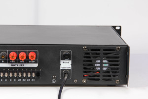 Bộ Khuếch Đại Âm Thanh Đa Năng Kỹ Thuật Số, Bộ Khuếch Đại Âm Thanh 200W 2u 70V HF Hệ Thống PA Chuyên Nghiệp - Product Image 5