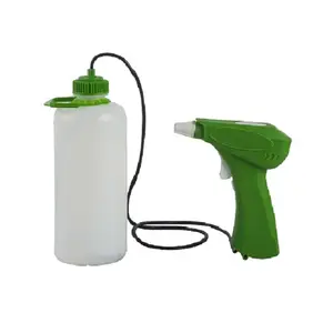 Portable Garden Handheld Plastic Sprayer Electric Operated Trigger Sprayer With 1L Bottle