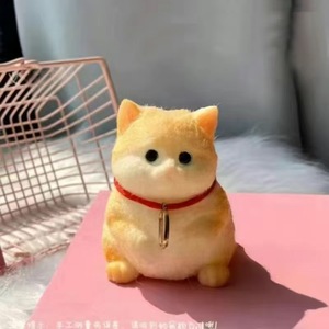 Juguete antiestrés de gato simulado de alta calidad, divertido para amasar, regalo creativo, decoración linda para escritorio de chica - Product Image 3