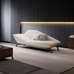 Divano Chesterfield Moderno a Tre Posti in Stile Italiano, Poltrona in Legno per Soggiorno e Balcone, Nuovo Articolo Virale su Internet - Product Image 2