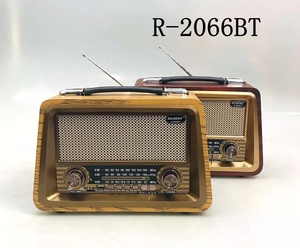 Radio portátil de <span class=keywords><strong>3</strong></span> bandas, Radio de madera AM <span class=keywords><strong>FM</strong></span> SW 2066BT - Product Image 2