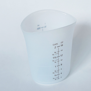 Taza medidora Flexible de silicona, tazas de fusión para resina, <span class=keywords><strong>mantequilla</strong></span>, Chocolate, exprimidor y vertido, taza medidora de silicona con marcado - Product Image 3