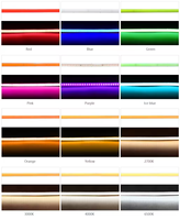 Bande lumineuse LED COB 3mm 5mm 8mm RGBW Or, éclairage commercial intelligent à intensité variable, personnalisation sur mesure