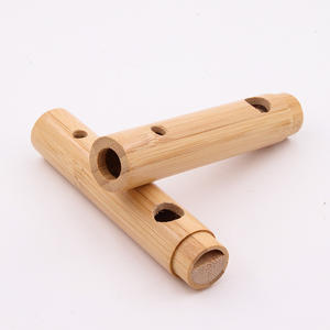 Flûte d'oiseau hibou en bambou faite à <span class=keywords><strong>la</strong></span> main, sifflet d'extérieur, embout buccal, effets sonores forestiers, instrument <span class=keywords><strong>de</strong></span> guérison sonore ASMR, tube sonore - Product Image 2